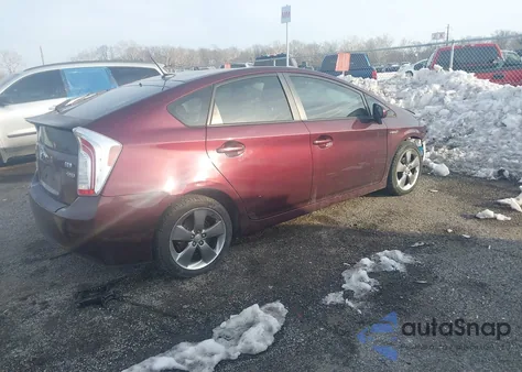 2013 Toyota Prius Three Se z USA, uszkodzony, nr VIN JTDKN3DU0D5571232